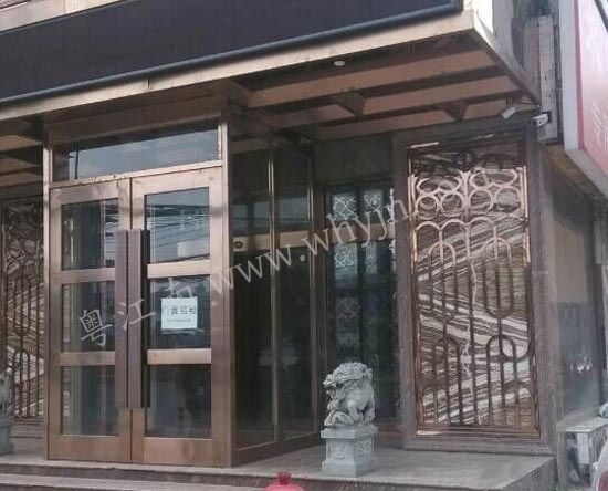 不銹鋼地簧門(mén)及不銹鋼屏風(fēng)